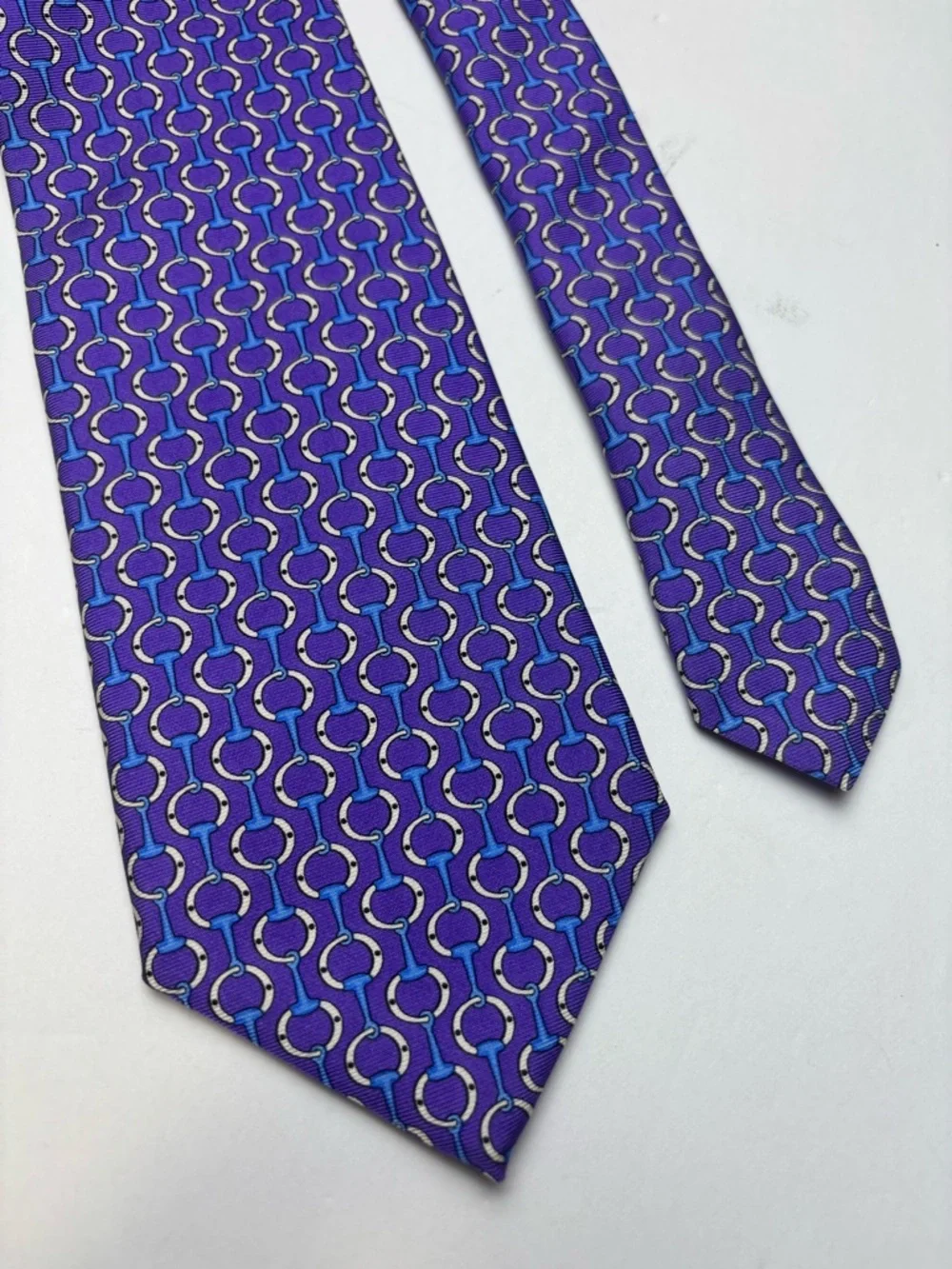 Brooks Brothers chains Purple Silk Tie‎